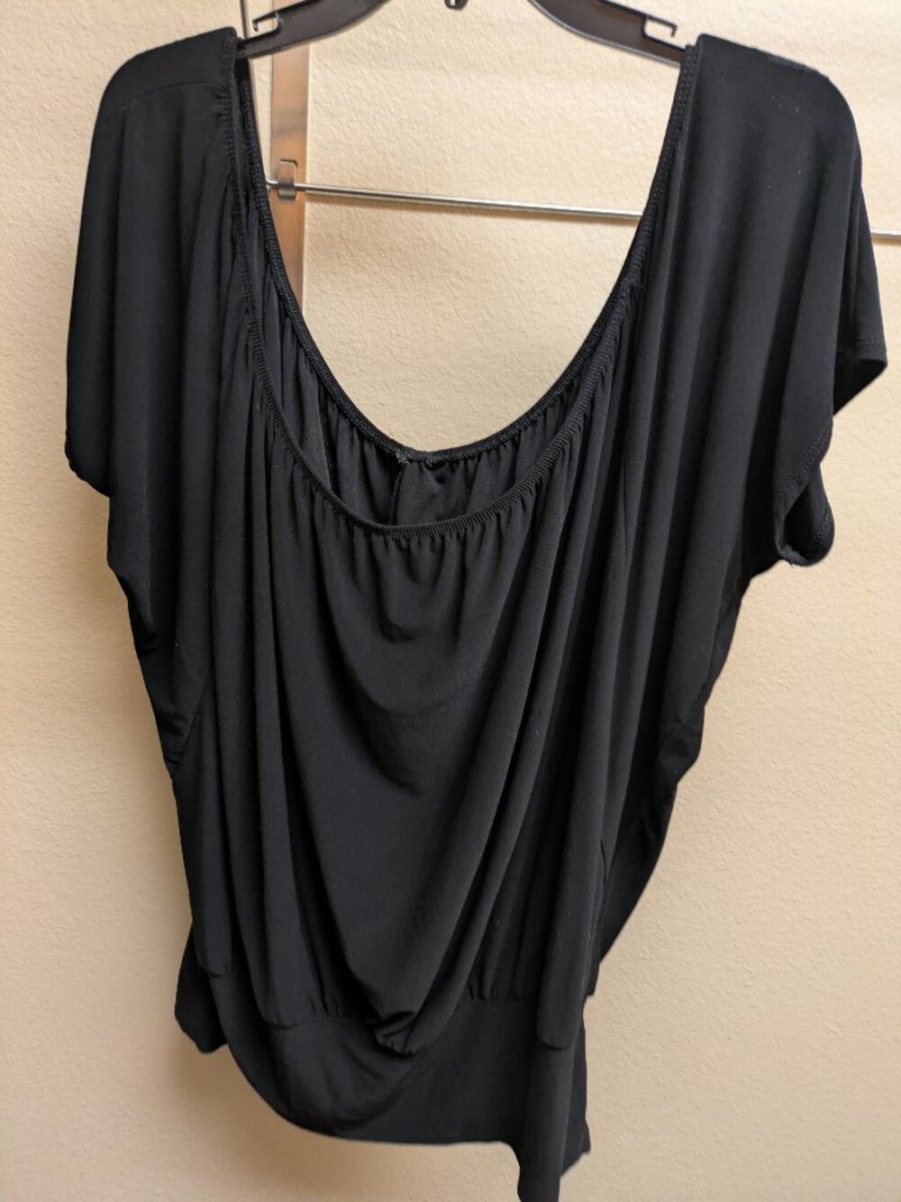 ~ Beautiful Black Blouse...